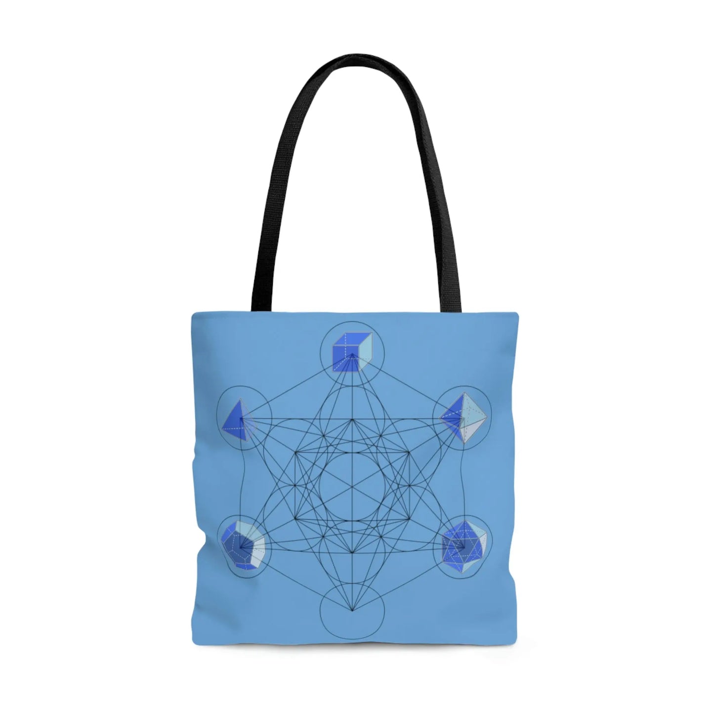 Metatron's Cube Tote Bag Printify