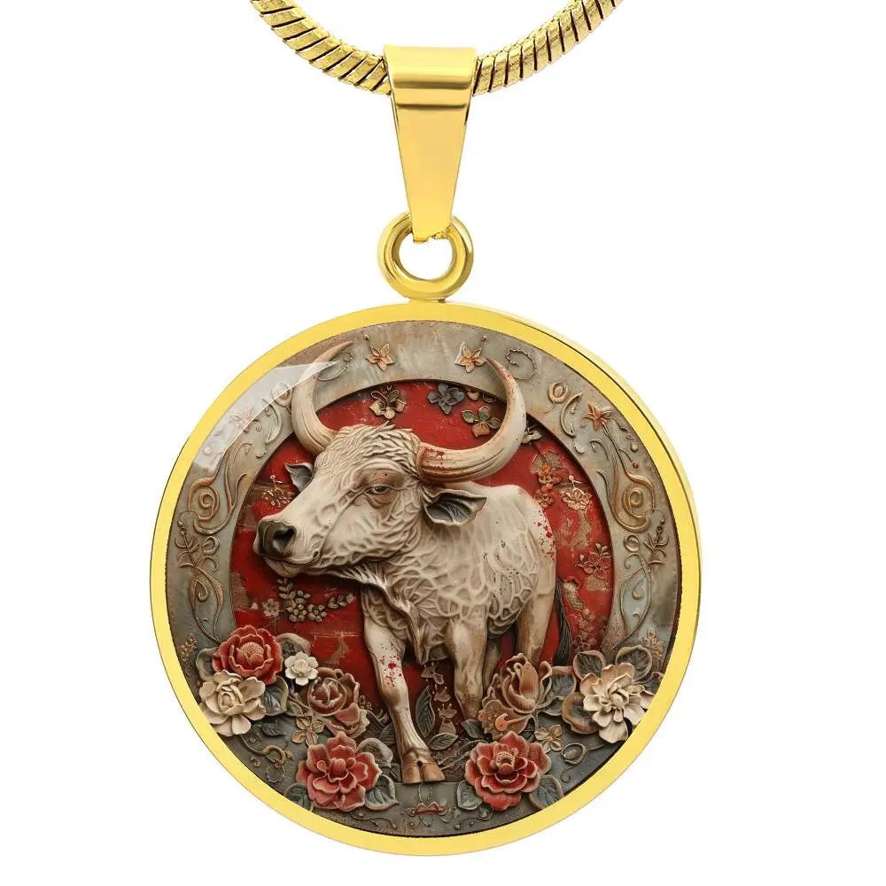 Ox Chinese Zodiac Necklace ShineOn Fulfillment