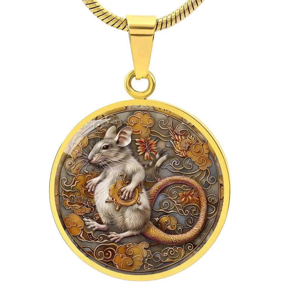 Rat Chinese Zodiac Necklace ShineOn Fulfillment