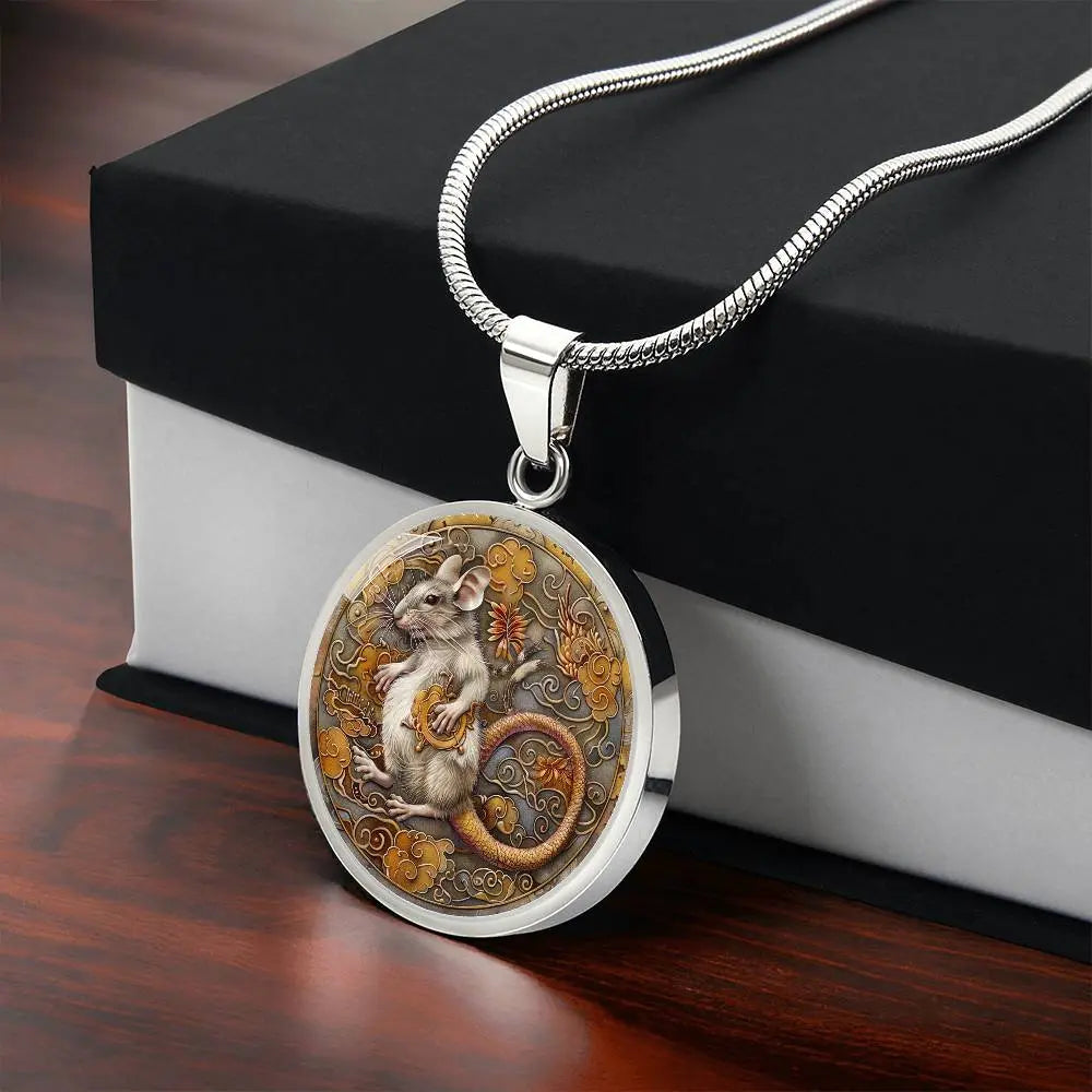 Rat Chinese Zodiac Necklace ShineOn Fulfillment