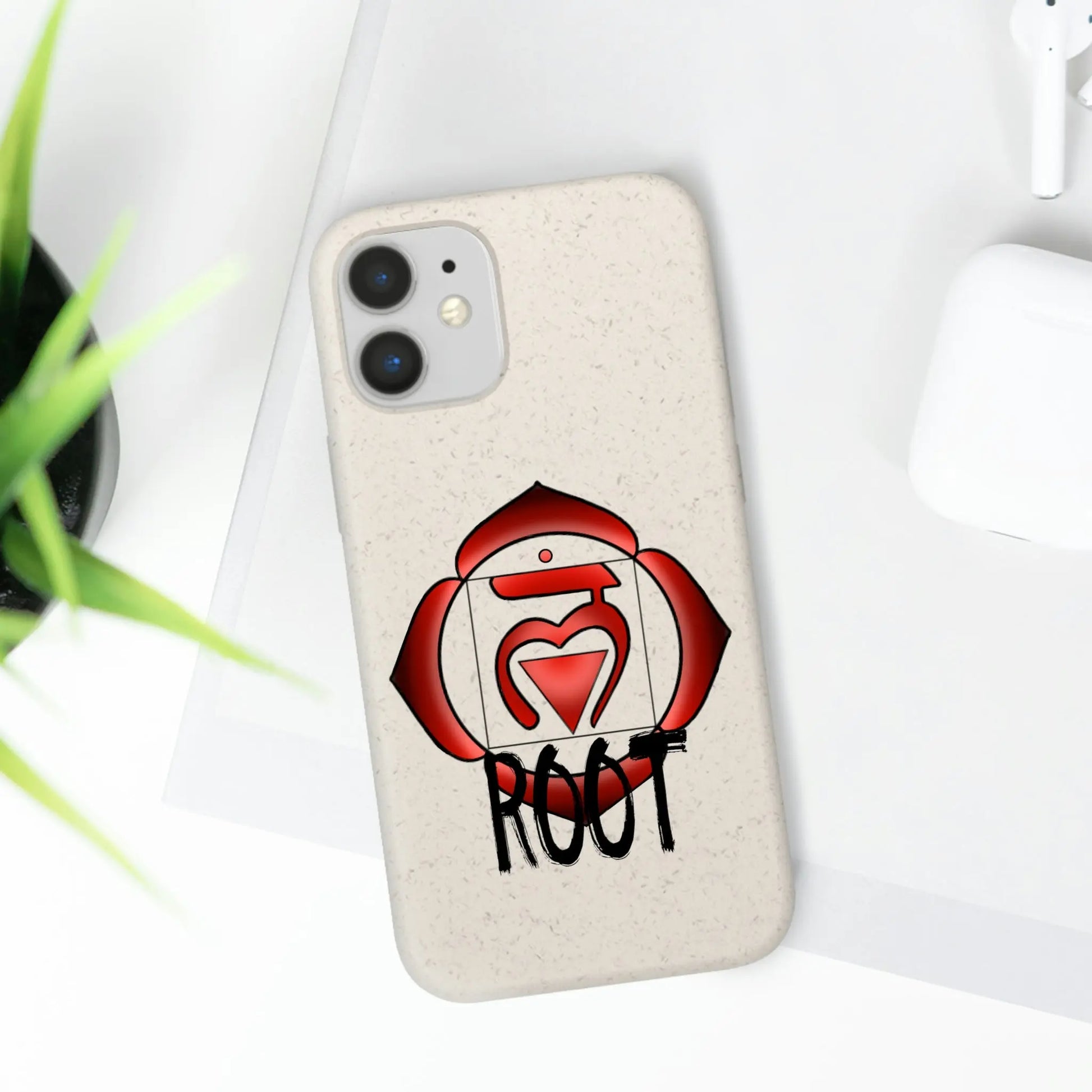 Root Chakra Biodegradable Phone Case Printify