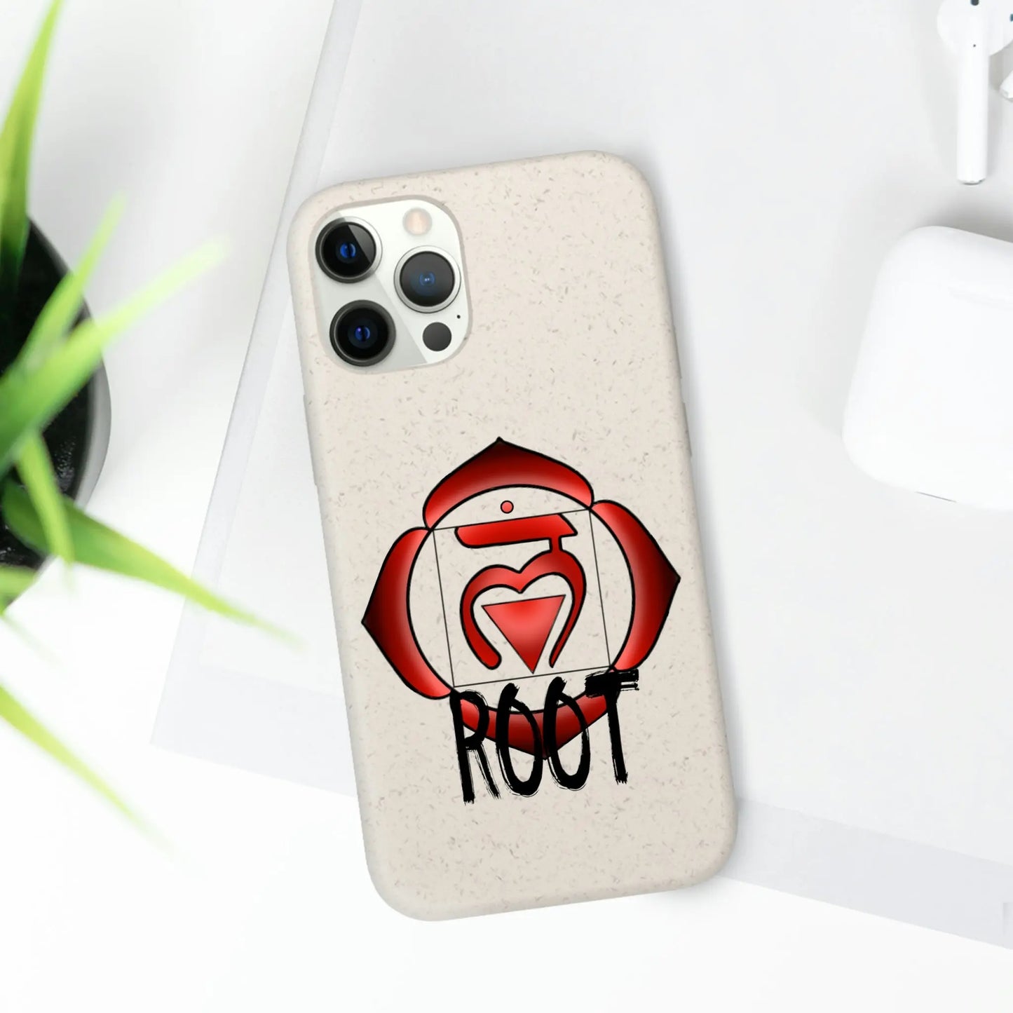 Root Chakra Biodegradable Phone Case Printify