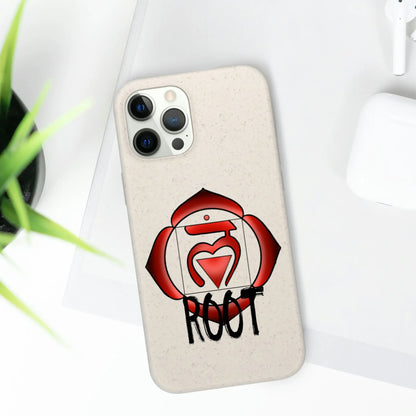 Root Chakra Biodegradable Phone Case Printify