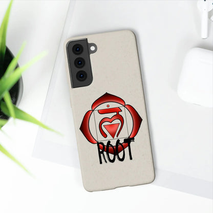 Root Chakra Biodegradable Phone Case Printify