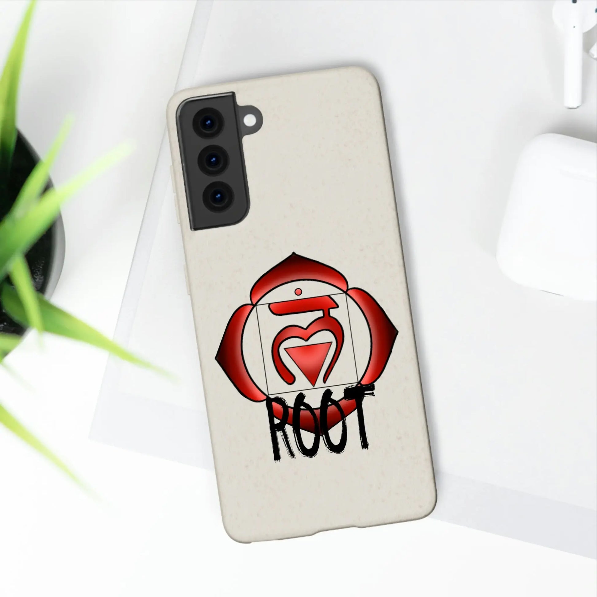 Root Chakra Biodegradable Phone Case Printify