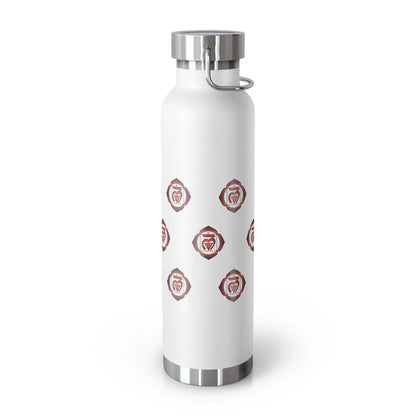 Root Chakra Copper Vacuum Insulated Bottle, 22oz Printify