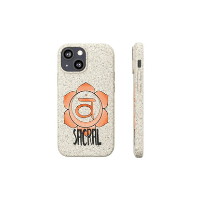 Sacral Chakra Biodegradable Phone Case Printify