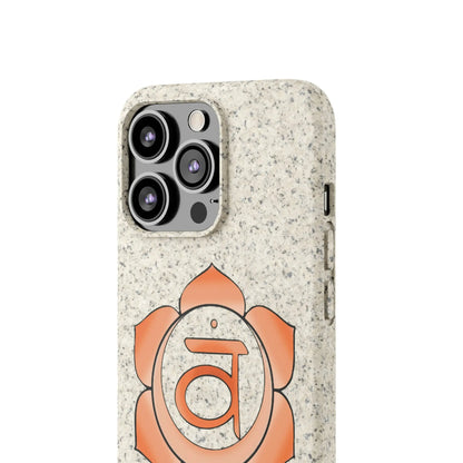 Sacral Chakra Biodegradable Phone Case Printify