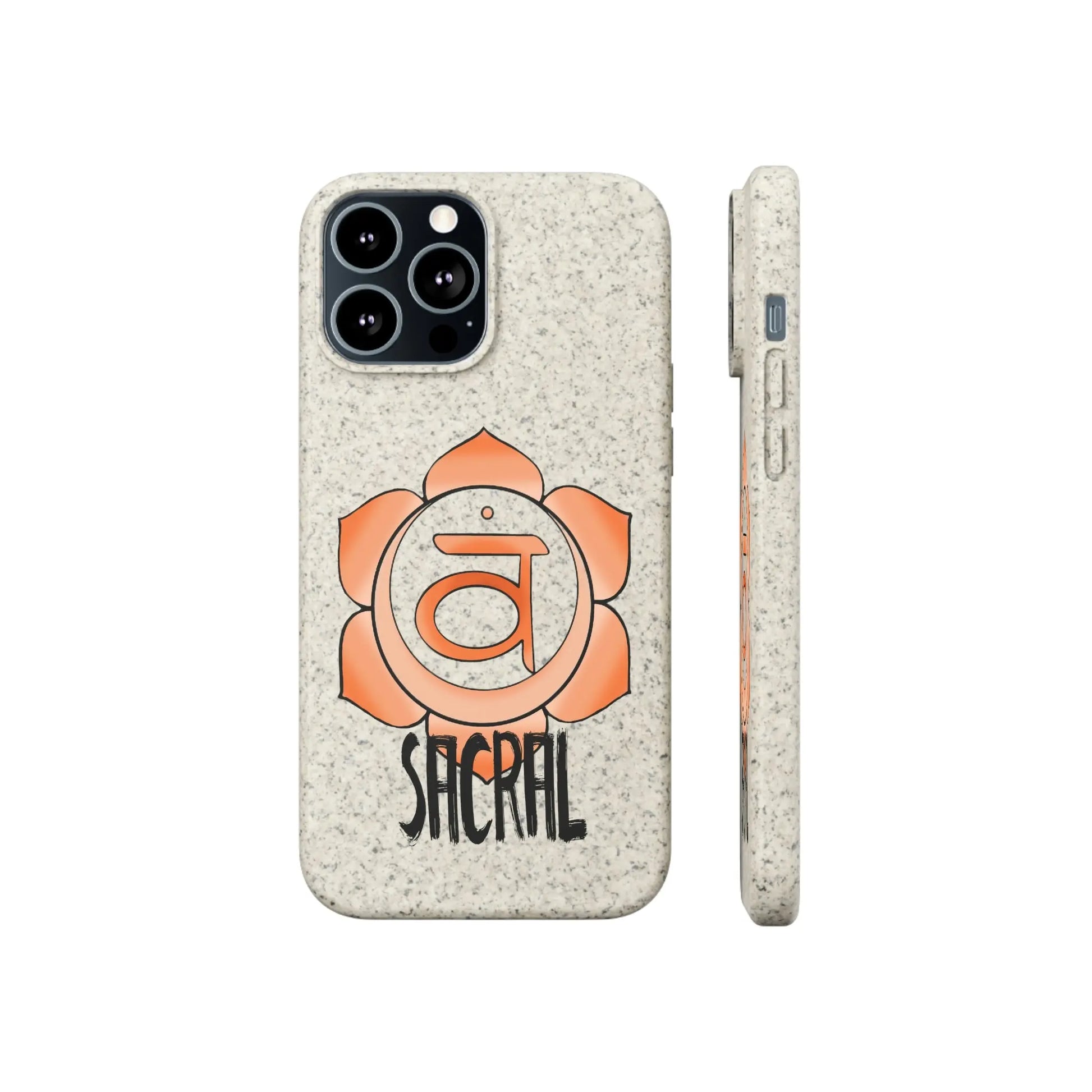 Sacral Chakra Biodegradable Phone Case Printify