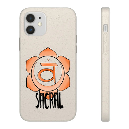 Sacral Chakra Biodegradable Phone Case Printify