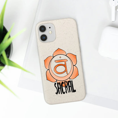 Sacral Chakra Biodegradable Phone Case Printify