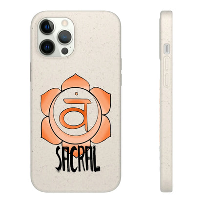 Sacral Chakra Biodegradable Phone Case Printify