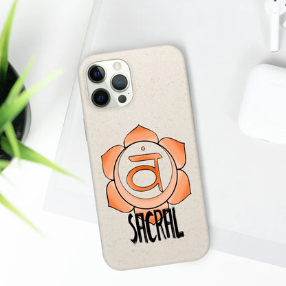 Sacral Chakra Biodegradable Phone Case Printify