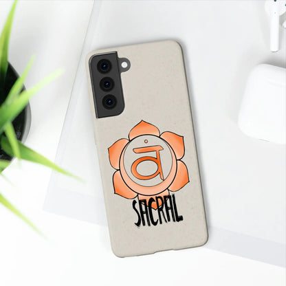 Sacral Chakra Biodegradable Phone Case Printify