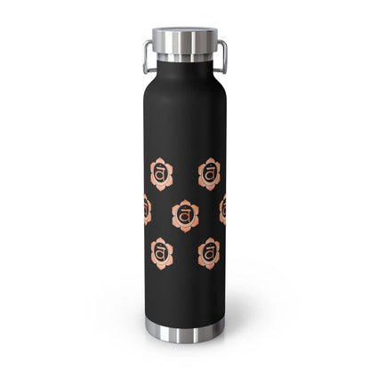 Sacral Chakra Copper Vacuum Insulated Bottle, 22oz Printify