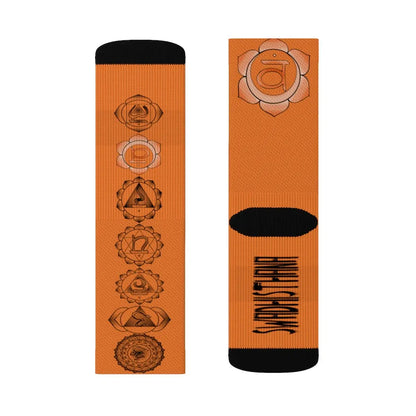 Sacral Chakra Socks Printify