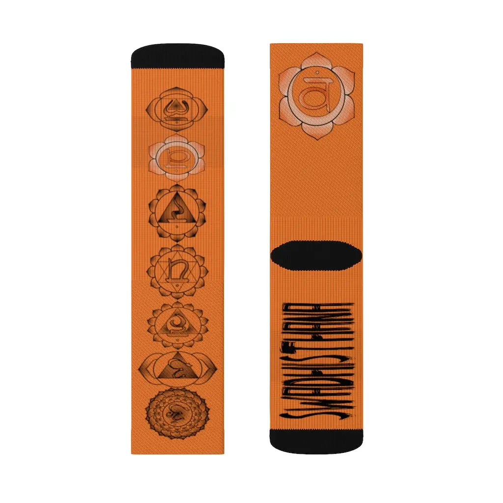 Sacral Chakra Socks Printify