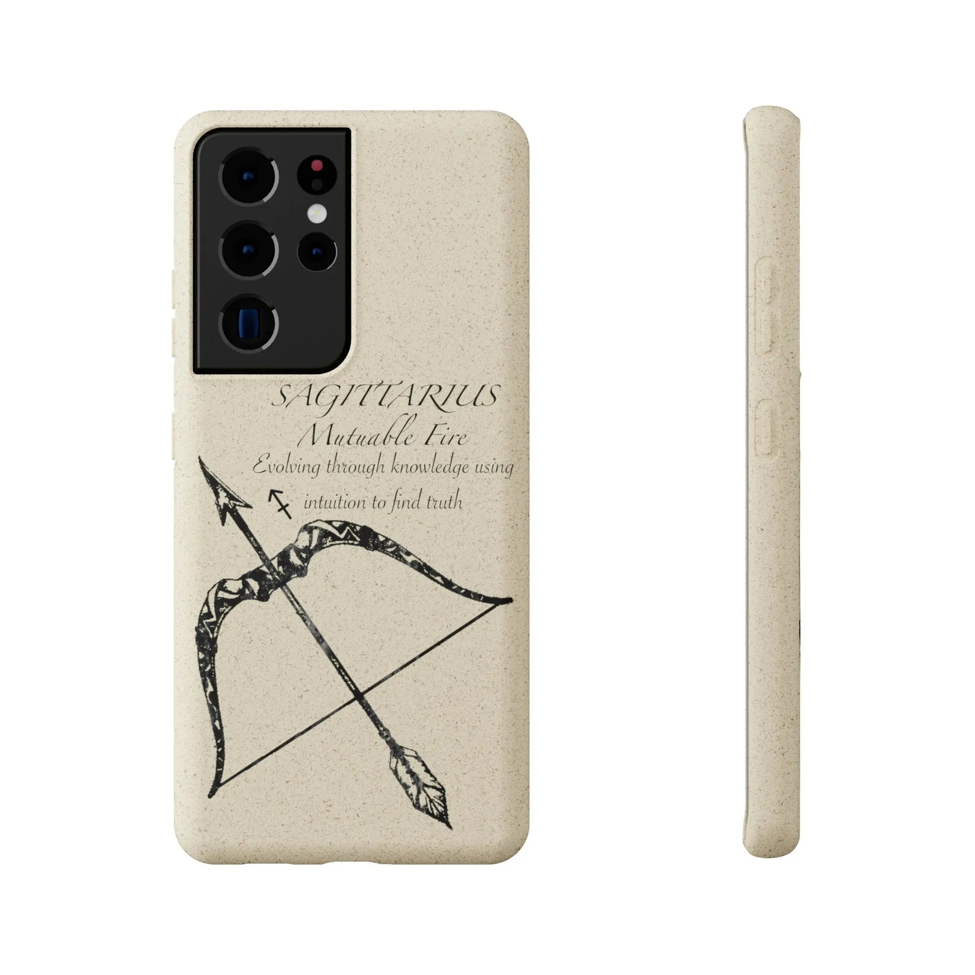 Sagittarius Zodiac Biodegradable Phone Case Printify