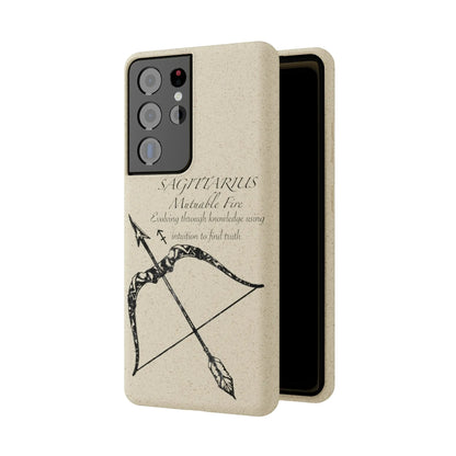 Sagittarius Zodiac Biodegradable Phone Case Printify