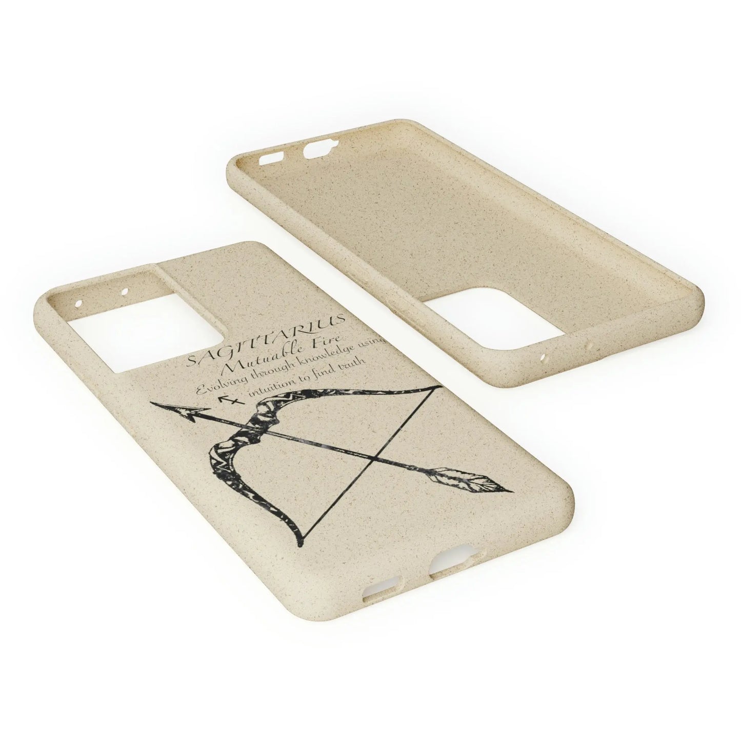 Sagittarius Zodiac Biodegradable Phone Case Printify