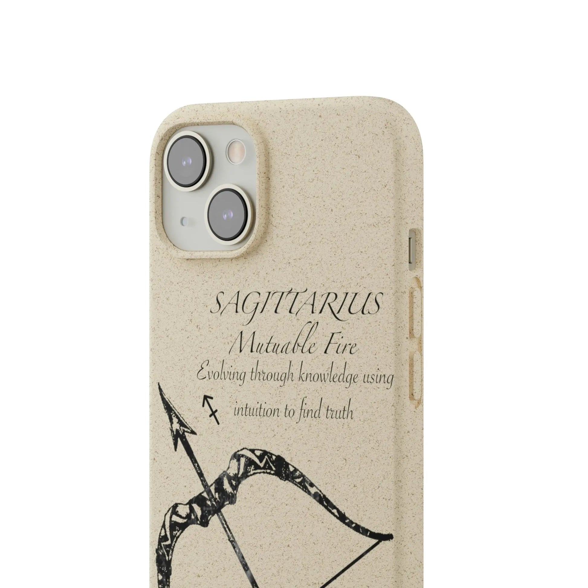 Sagittarius Zodiac Biodegradable Phone Case Printify