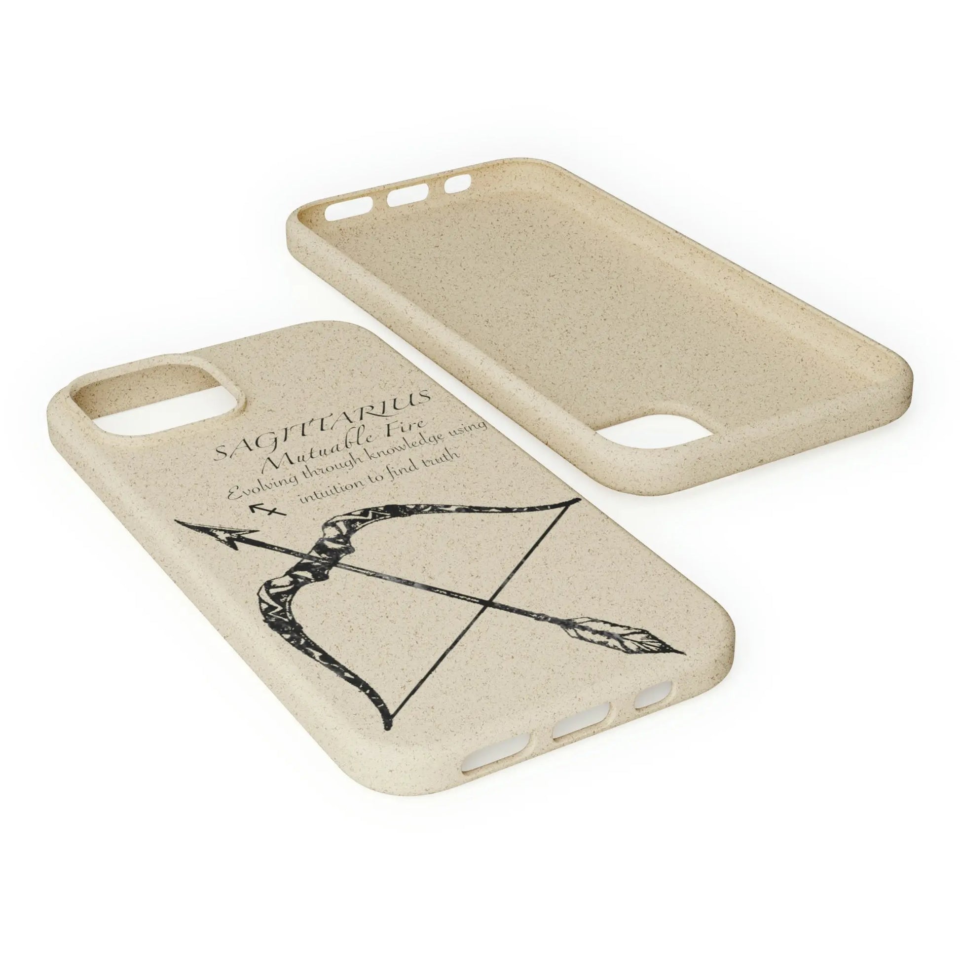 Sagittarius Zodiac Biodegradable Phone Case Printify