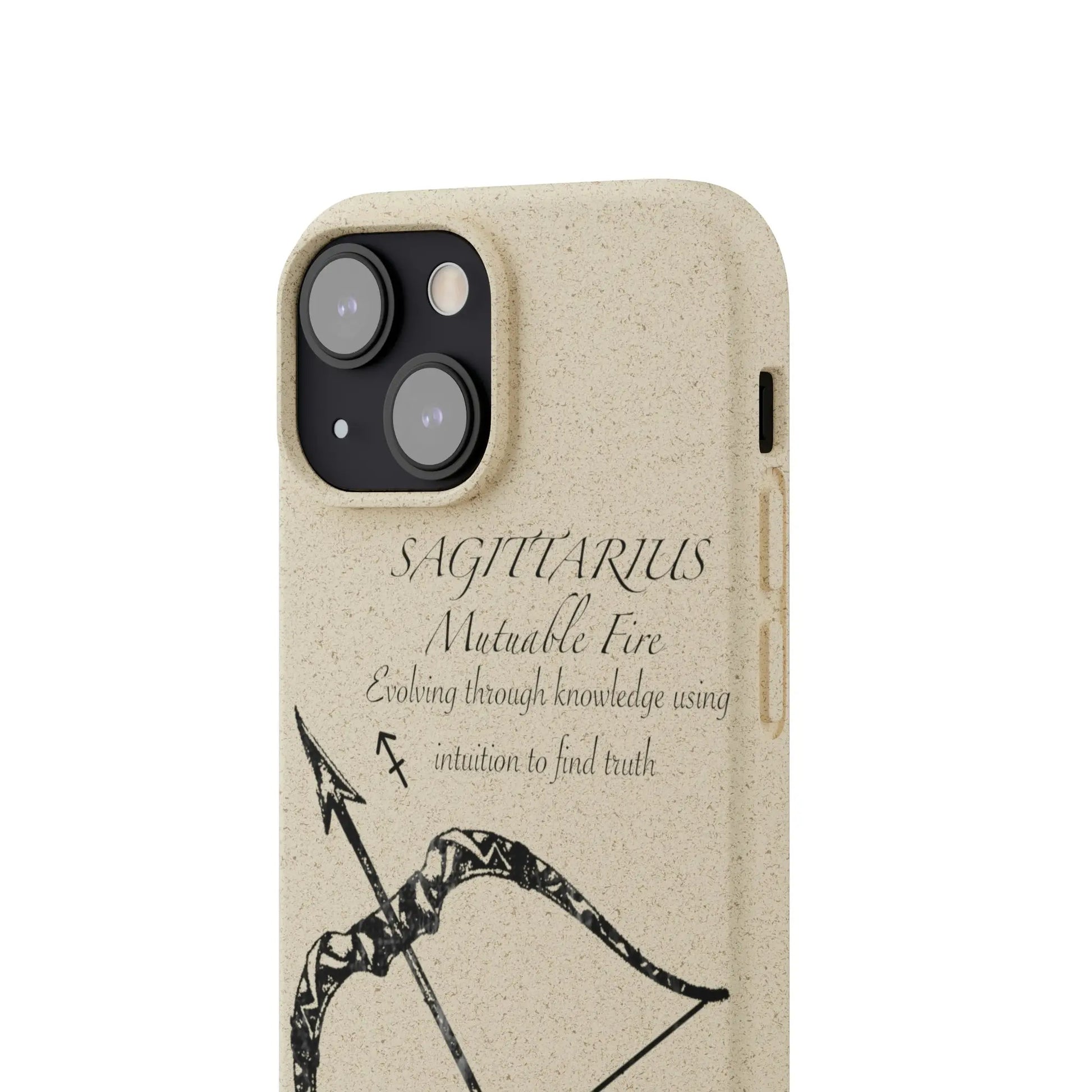 Sagittarius Zodiac Biodegradable Phone Case Printify