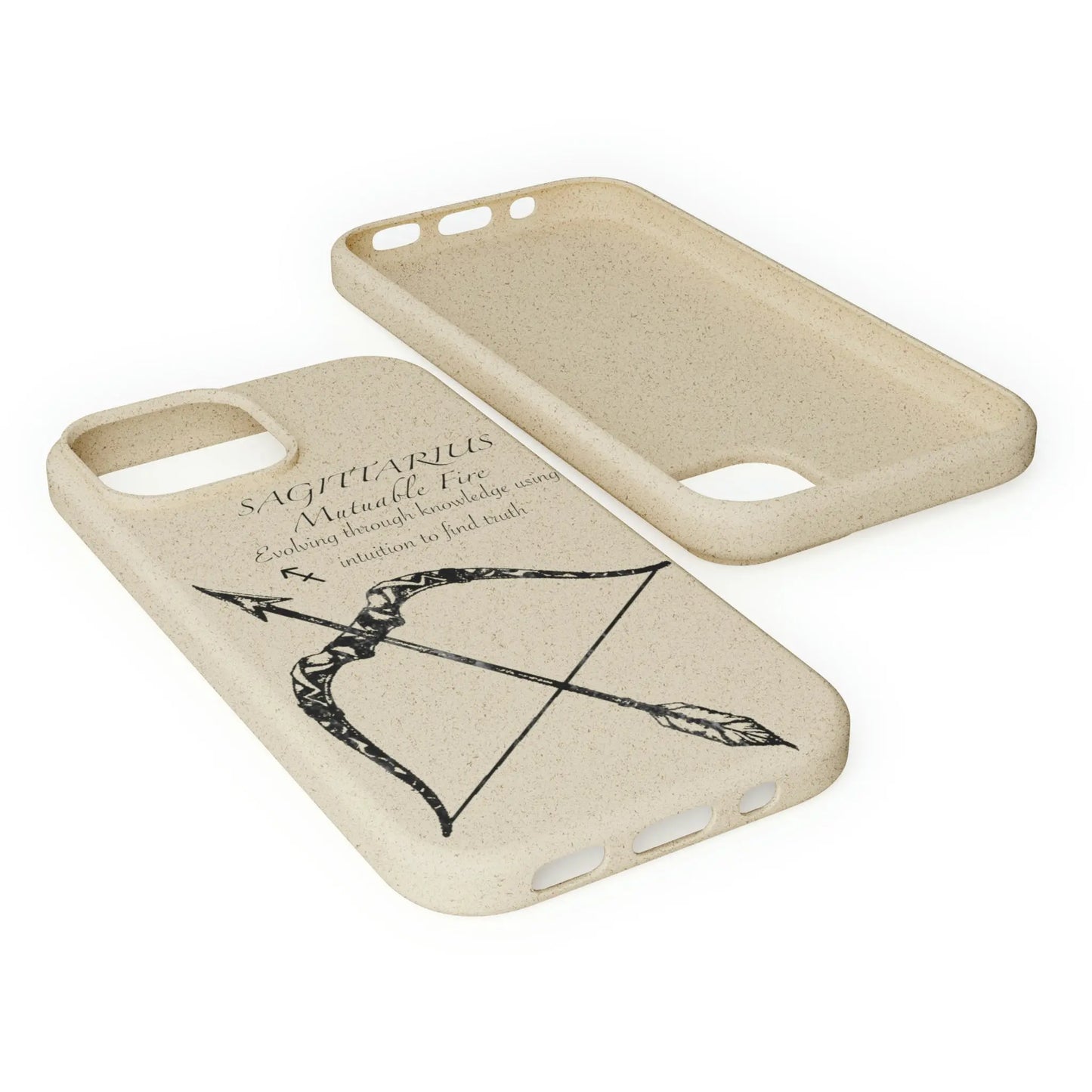 Sagittarius Zodiac Biodegradable Phone Case Printify