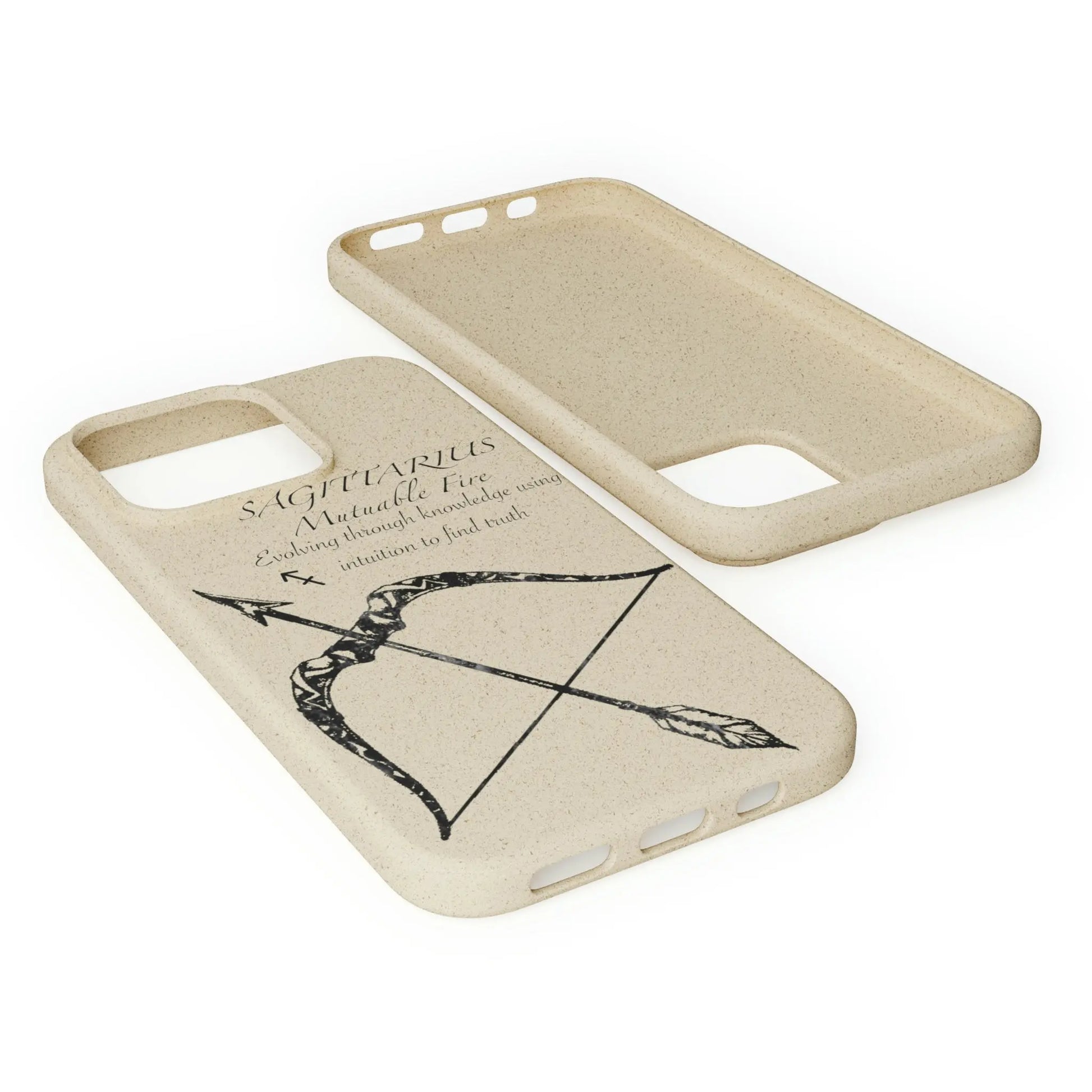 Sagittarius Zodiac Biodegradable Phone Case Printify