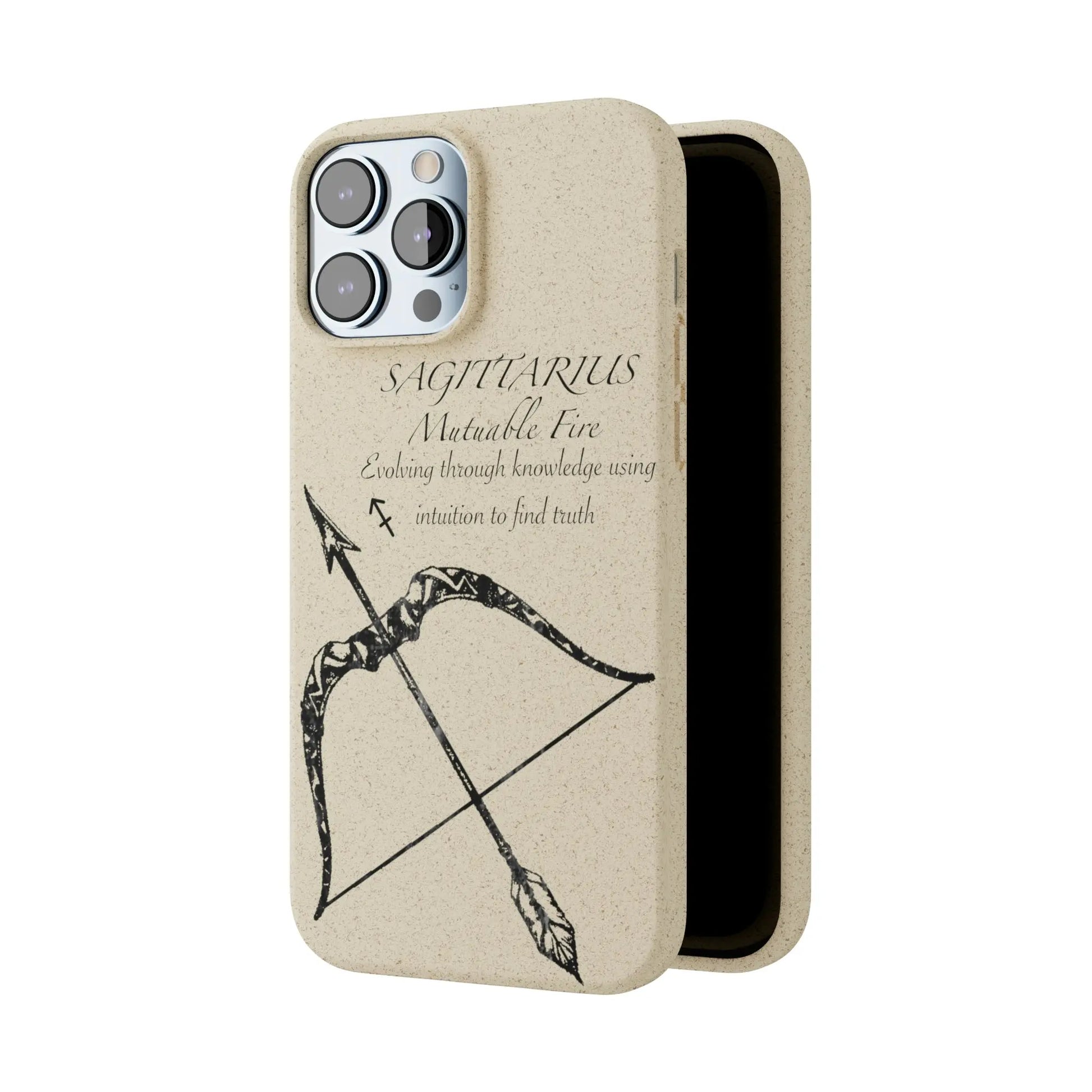 Sagittarius Zodiac Biodegradable Phone Case Printify