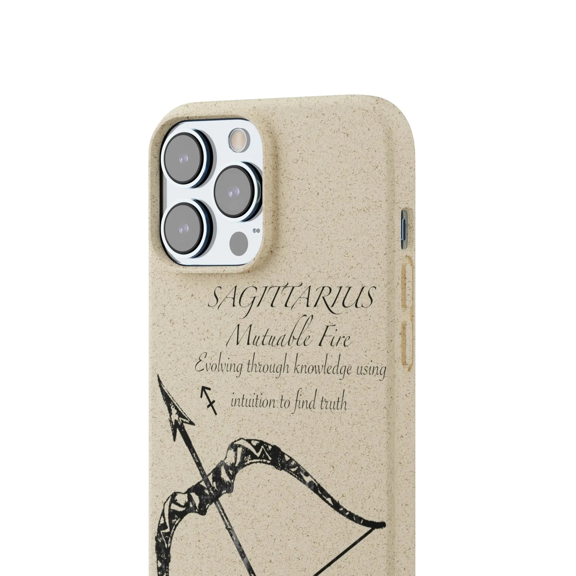 Sagittarius Zodiac Biodegradable Phone Case Printify