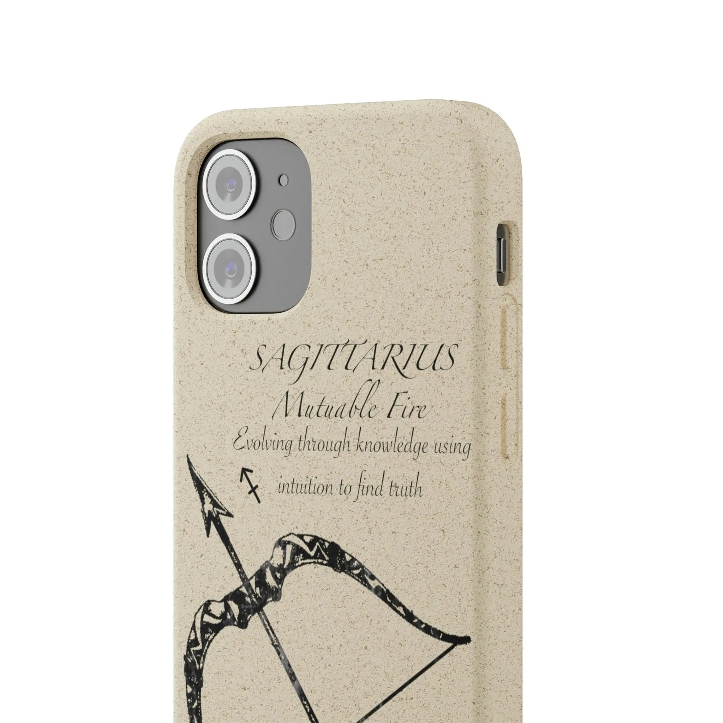 Sagittarius Zodiac Biodegradable Phone Case Printify