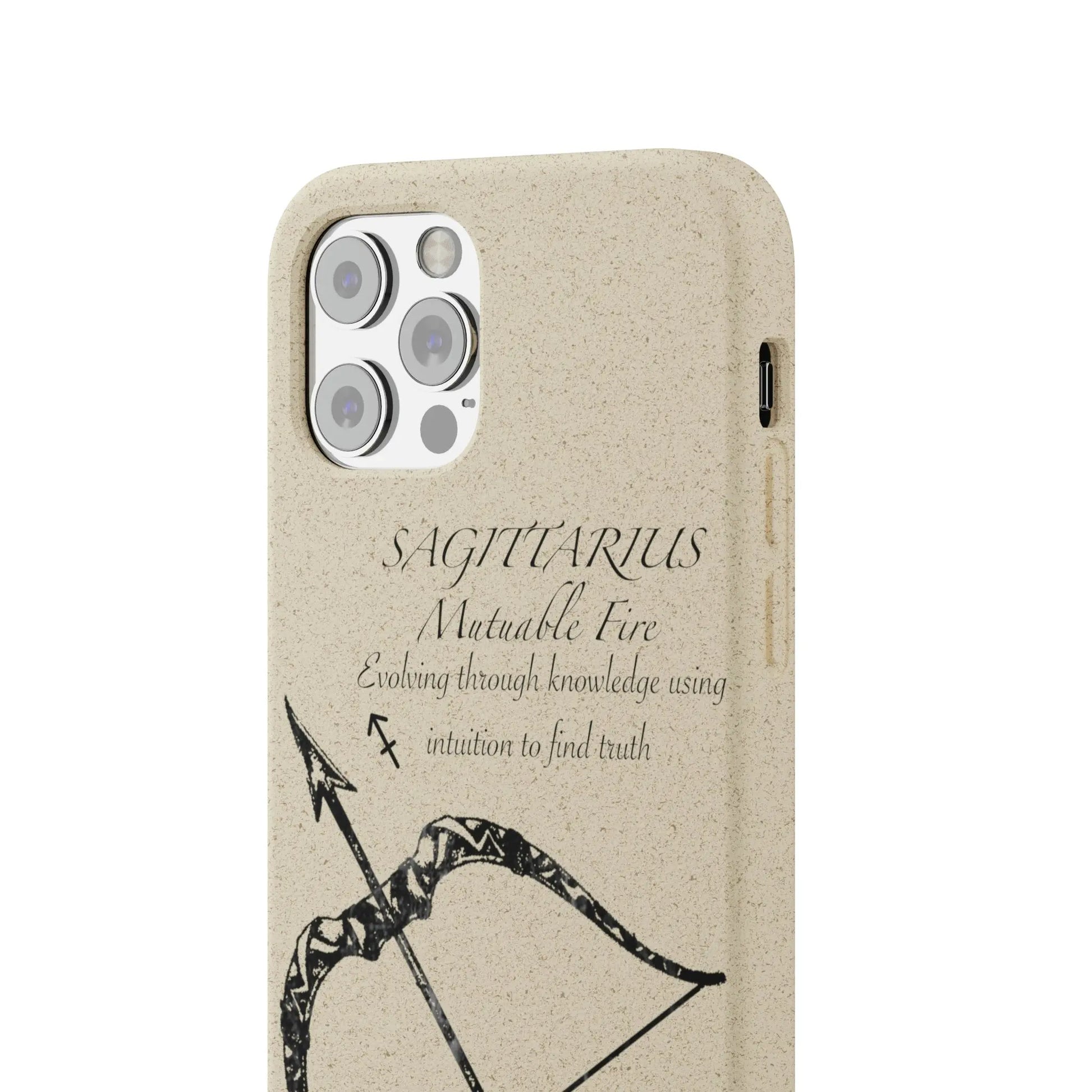 Sagittarius Zodiac Biodegradable Phone Case Printify