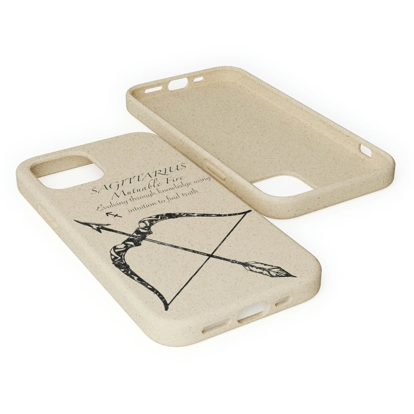 Sagittarius Zodiac Biodegradable Phone Case Printify