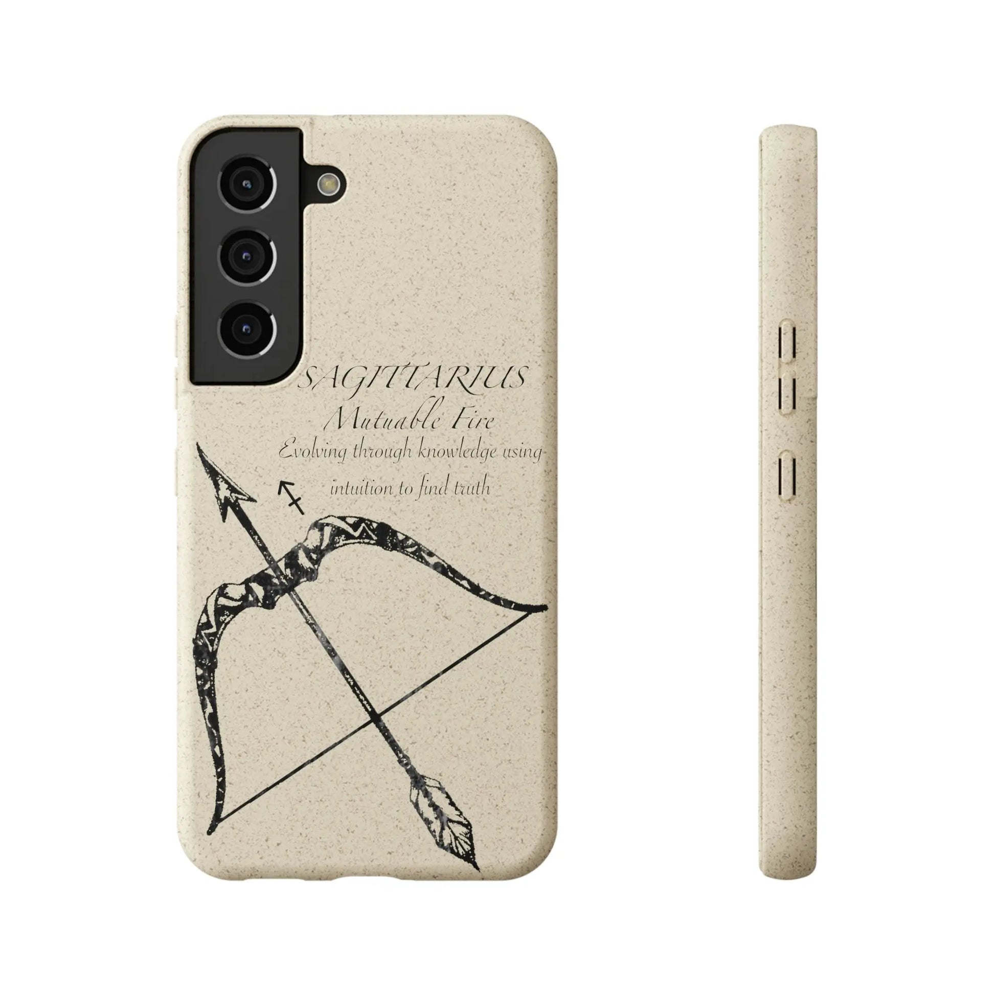 Sagittarius Zodiac Biodegradable Phone Case Printify