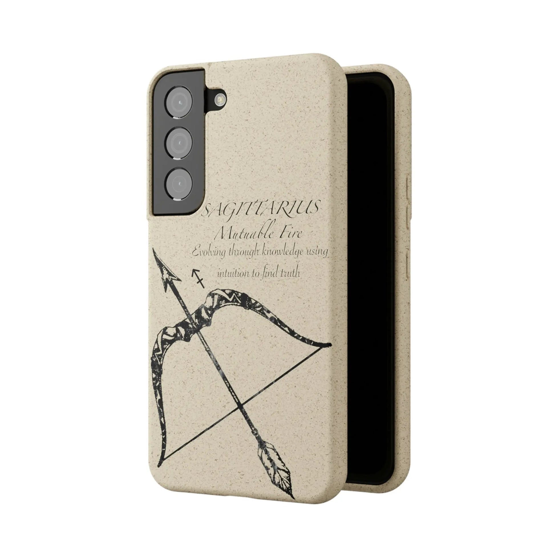 Sagittarius Zodiac Biodegradable Phone Case Printify