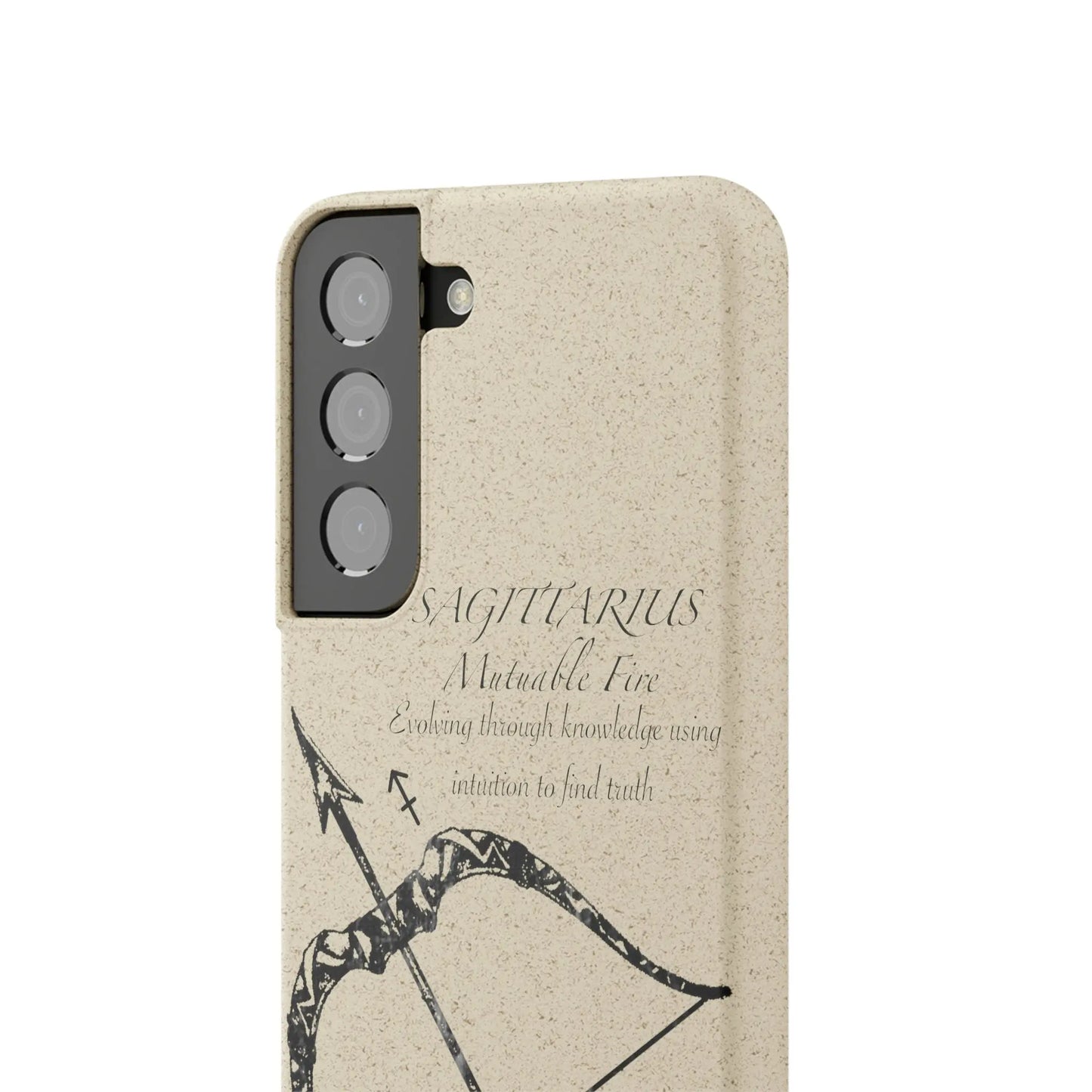 Sagittarius Zodiac Biodegradable Phone Case Printify