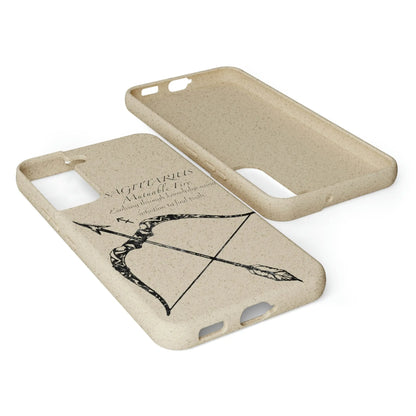 Sagittarius Zodiac Biodegradable Phone Case Printify