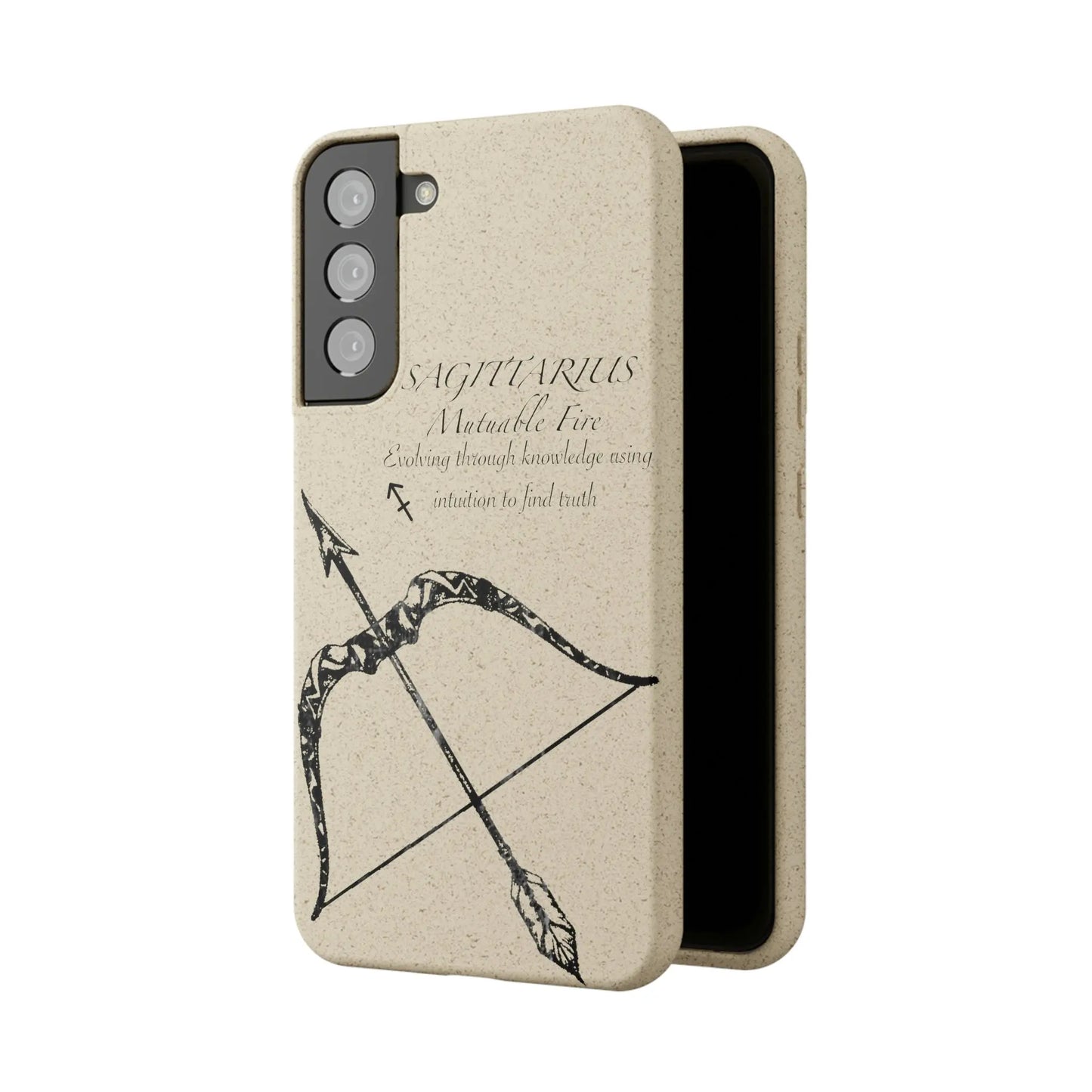 Sagittarius Zodiac Biodegradable Phone Case Printify