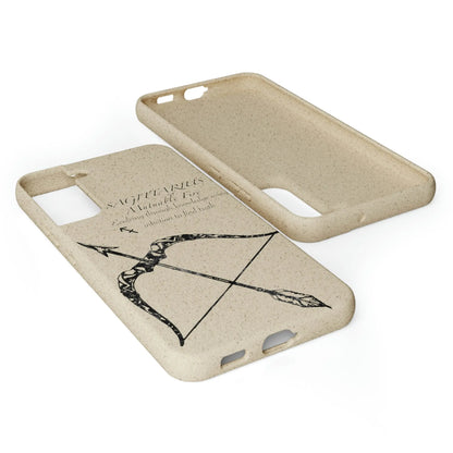 Sagittarius Zodiac Biodegradable Phone Case Printify