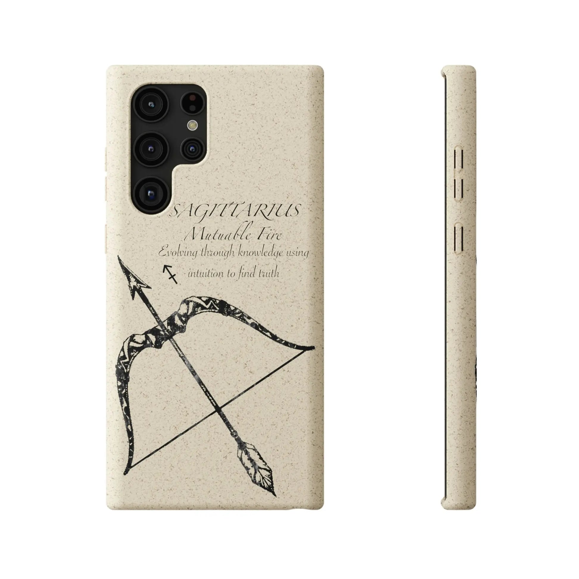 Sagittarius Zodiac Biodegradable Phone Case Printify