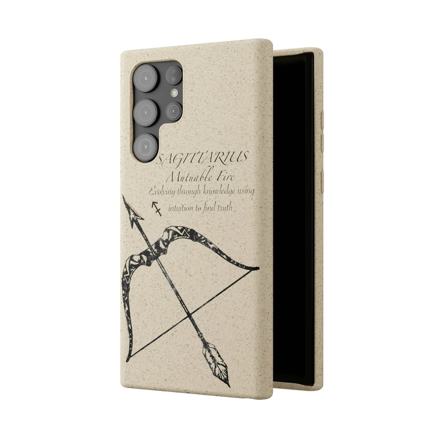 Sagittarius Zodiac Biodegradable Phone Case Printify