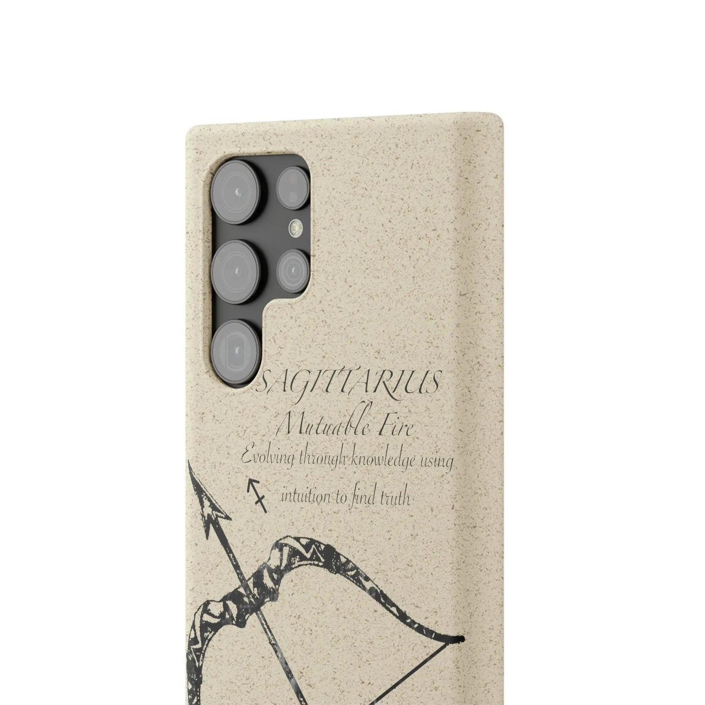 Sagittarius Zodiac Biodegradable Phone Case Printify