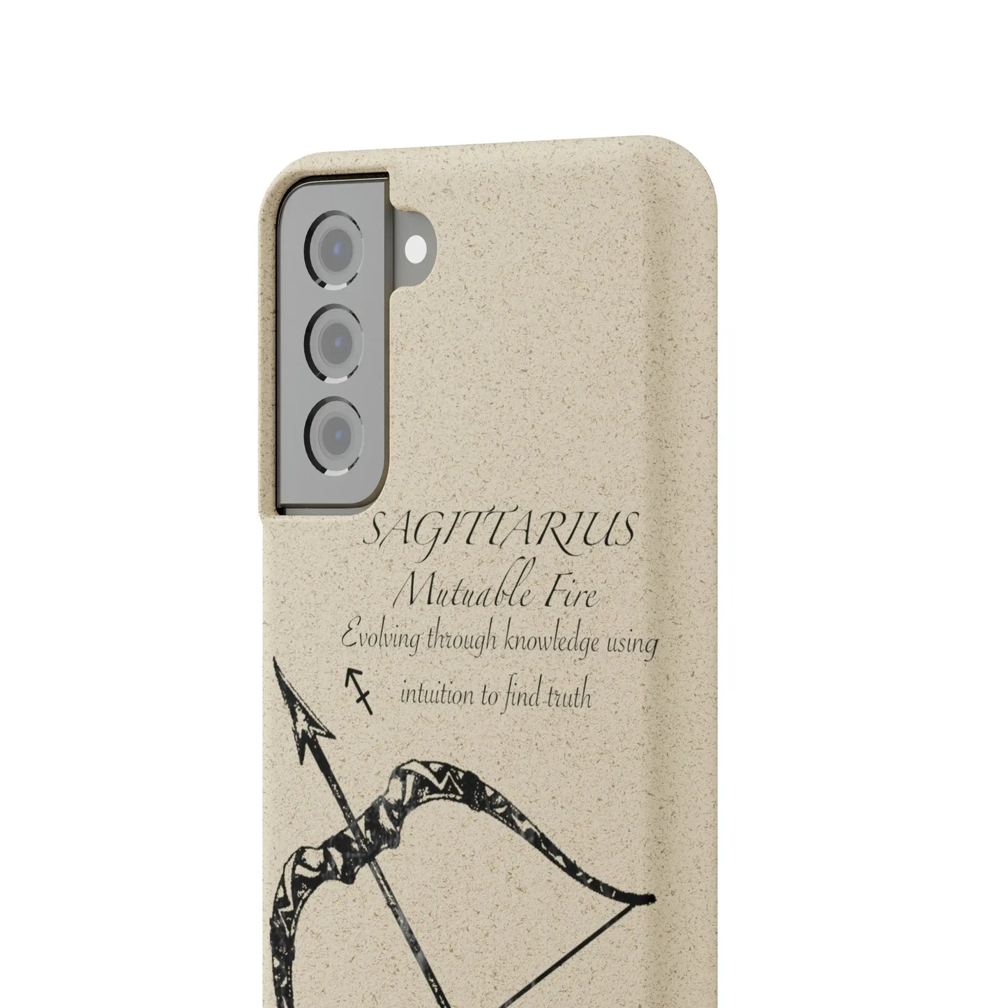 Sagittarius Zodiac Biodegradable Phone Case Printify