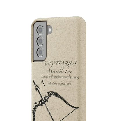 Sagittarius Zodiac Biodegradable Phone Case Printify