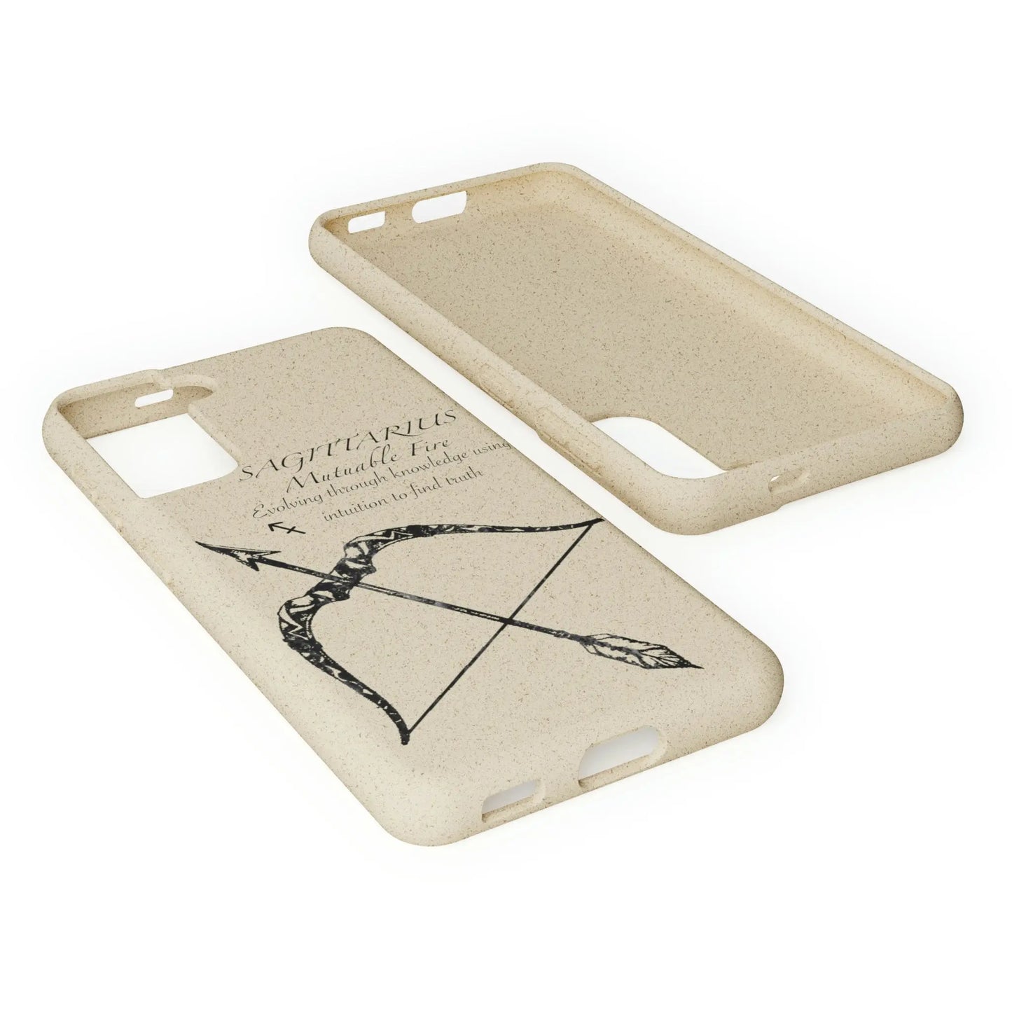 Sagittarius Zodiac Biodegradable Phone Case Printify