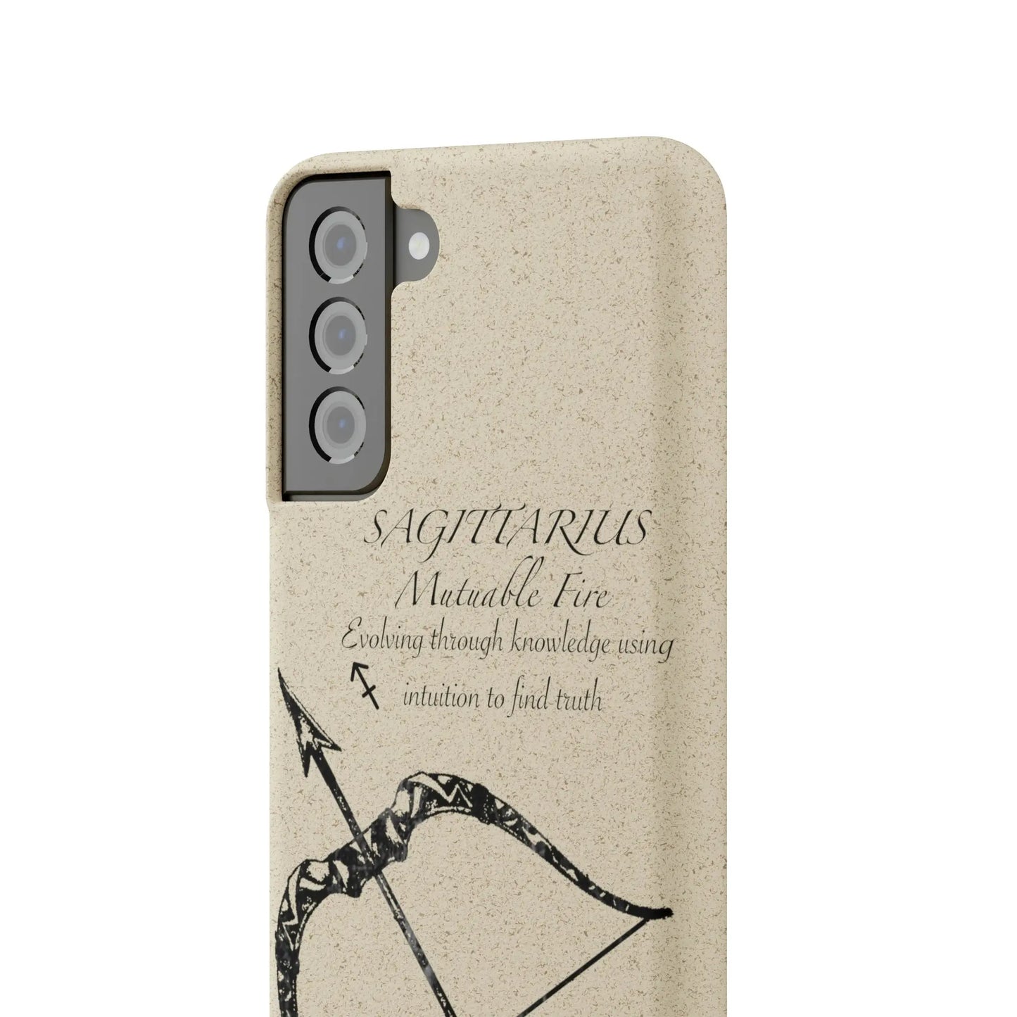 Sagittarius Zodiac Biodegradable Phone Case Printify