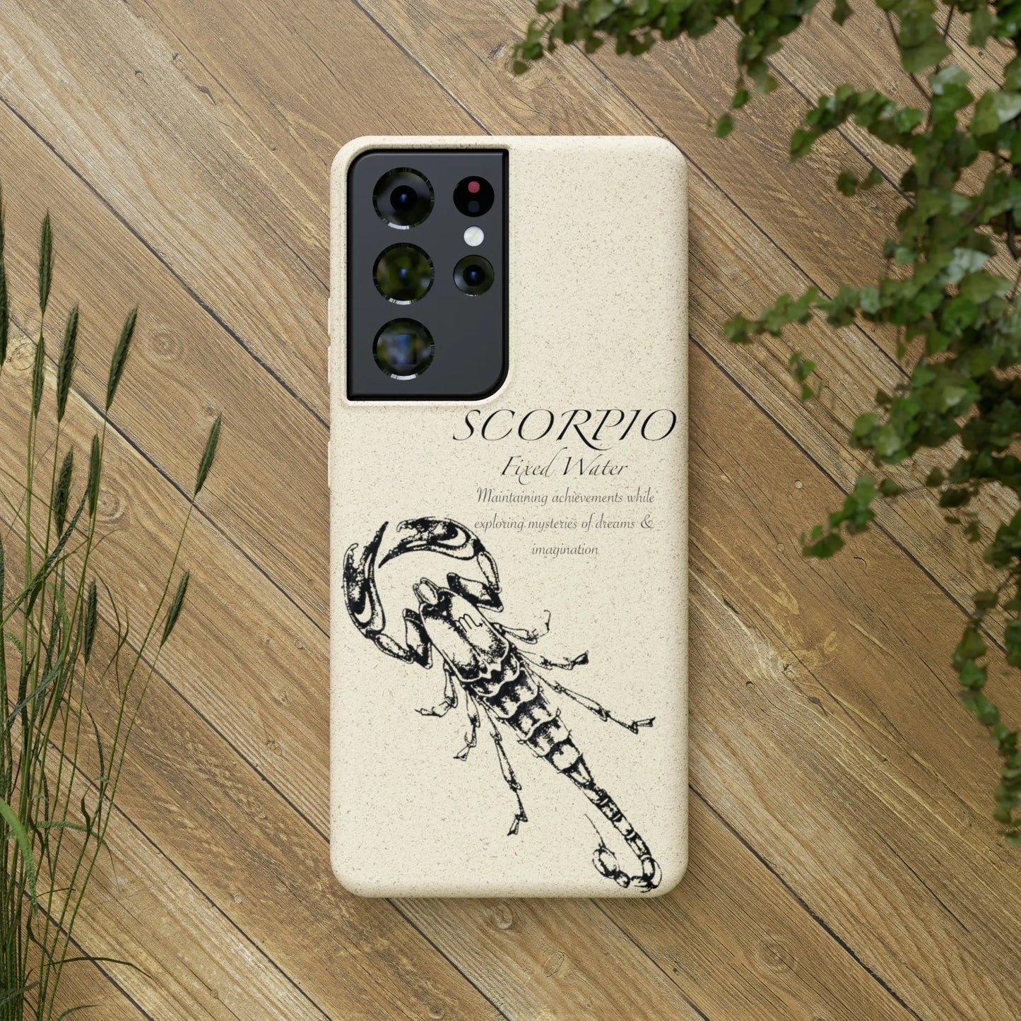 Scorpio Biodegradable Phone Case Printify