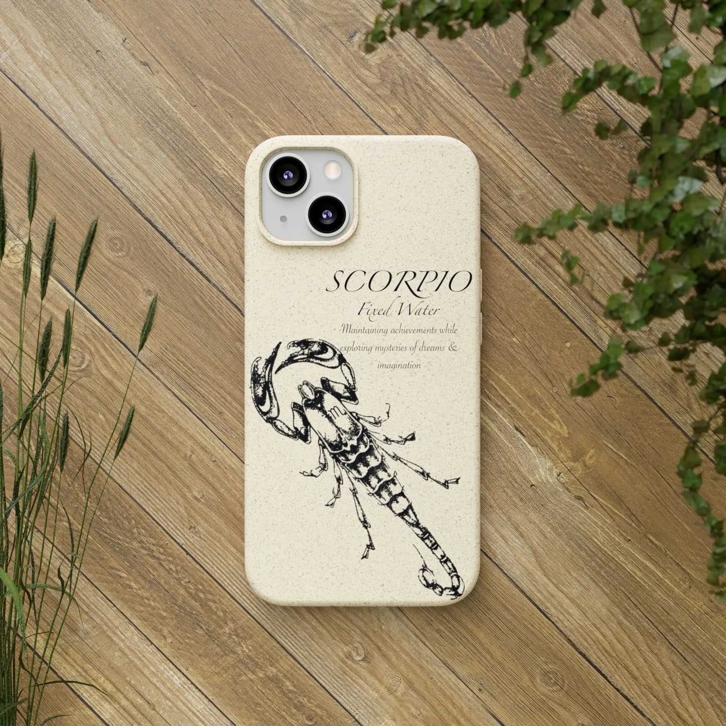 Scorpio Biodegradable Phone Case Printify