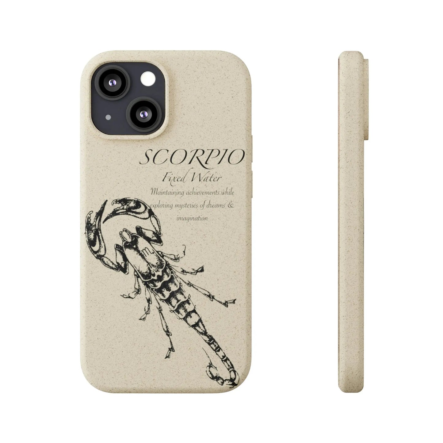 Scorpio Biodegradable Phone Case Printify